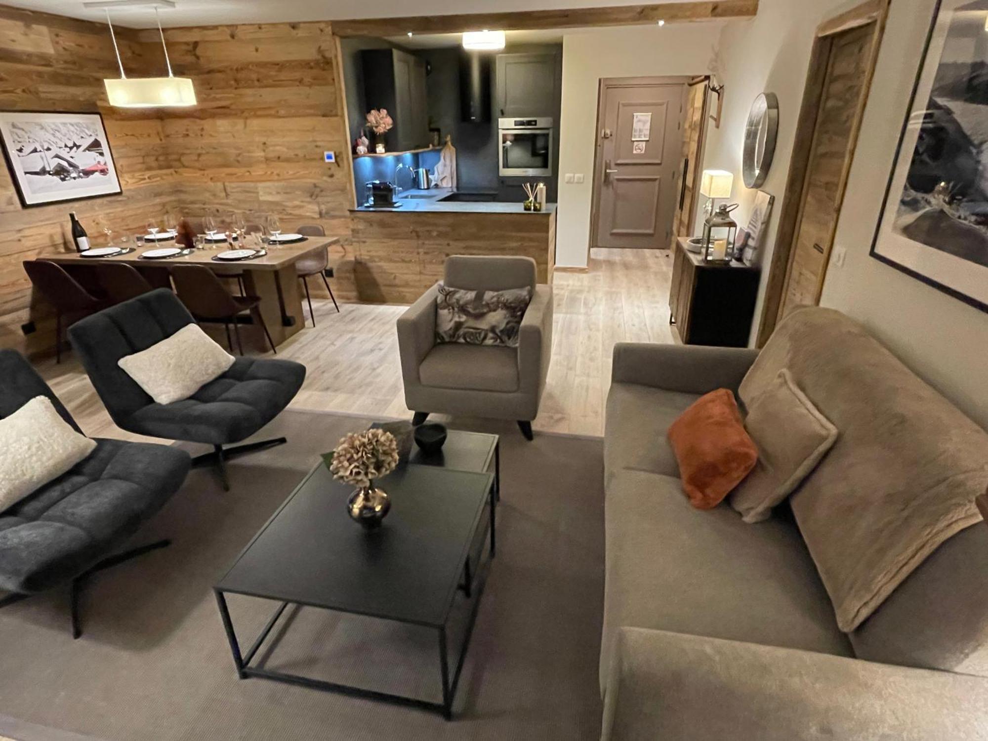 Spacious Ski-In Ski-Out Apartment 4-6 Pax, 161 Sources De Marie Arc 1950 Les Arcs  Exterior photo
